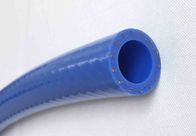 Straight Reinforced Silicone Hoses , Silicone Tube Extrusion 2 Layers  Braiding