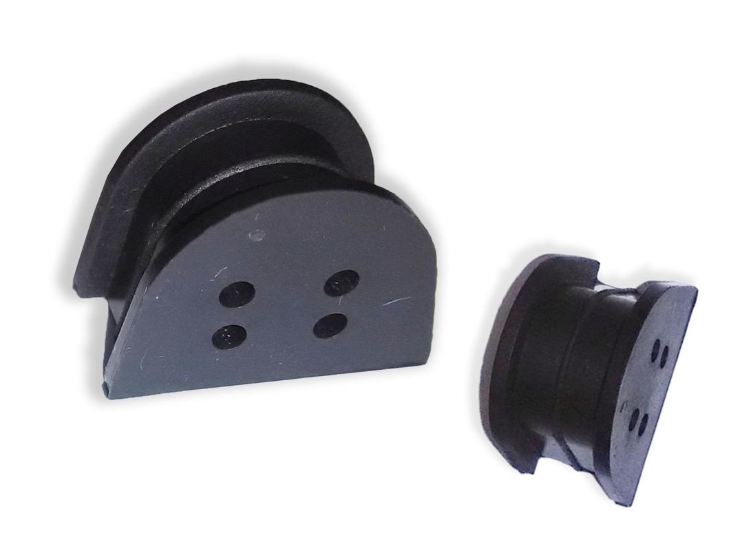 Horseshoe Rubber Grommets Plugs Multiple Hole  For Electrical Cable Sealing Insulation