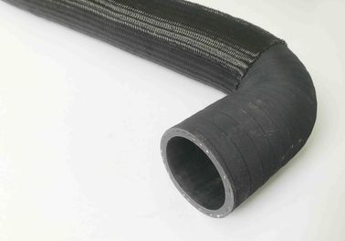 Curved EPDM Rubber Water Hose Spring Insert Negative Pressure Resistance Custom Shaped Size