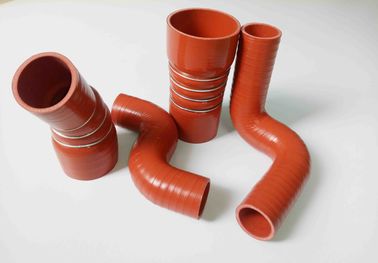 Custom Industrial Silicone Hose Pipe , High Temperature Rubber Tubing