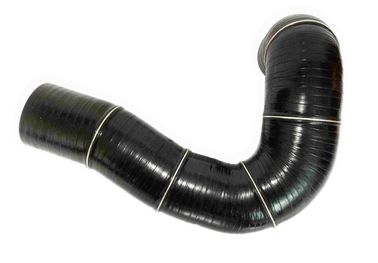 Black Silicone Radiator Hose Aramid Cloth Wrapping For Auto Cooling System