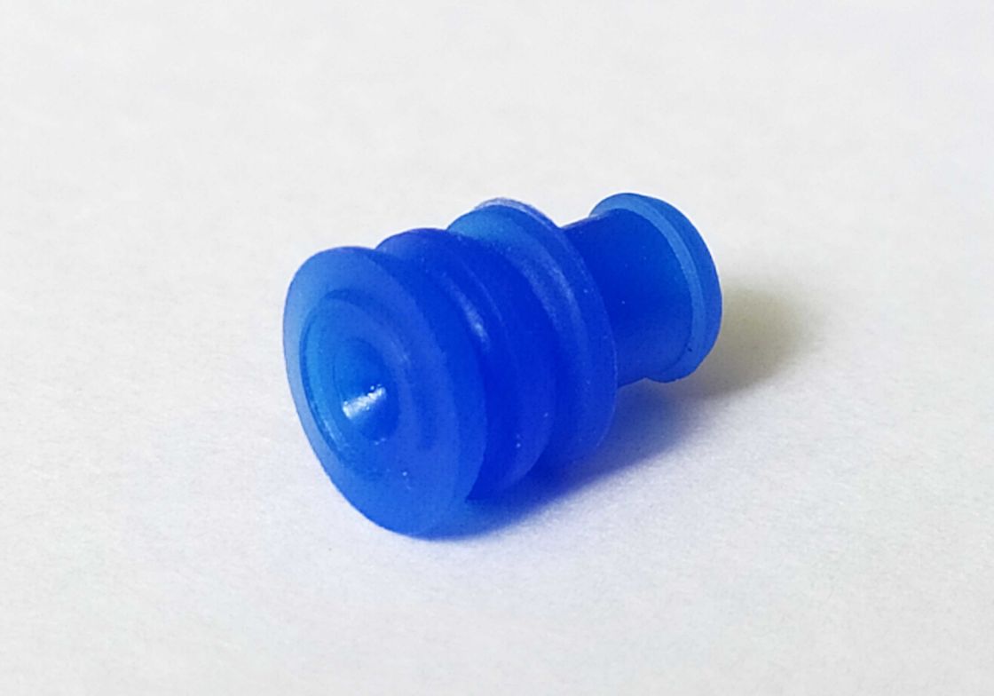 Crimp  Silicone Wire Seal Single End Seal Insertion Customized Size Aging Resistance