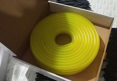 Clear Yellow PVC Fuel Hose , PVC Gas Line Plastic Extrusion Hose UV  Resistance